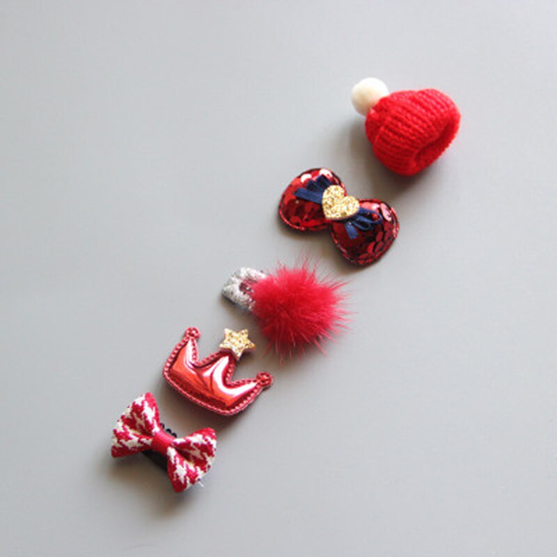 Toddler Hair Clips Set (5Pcs)